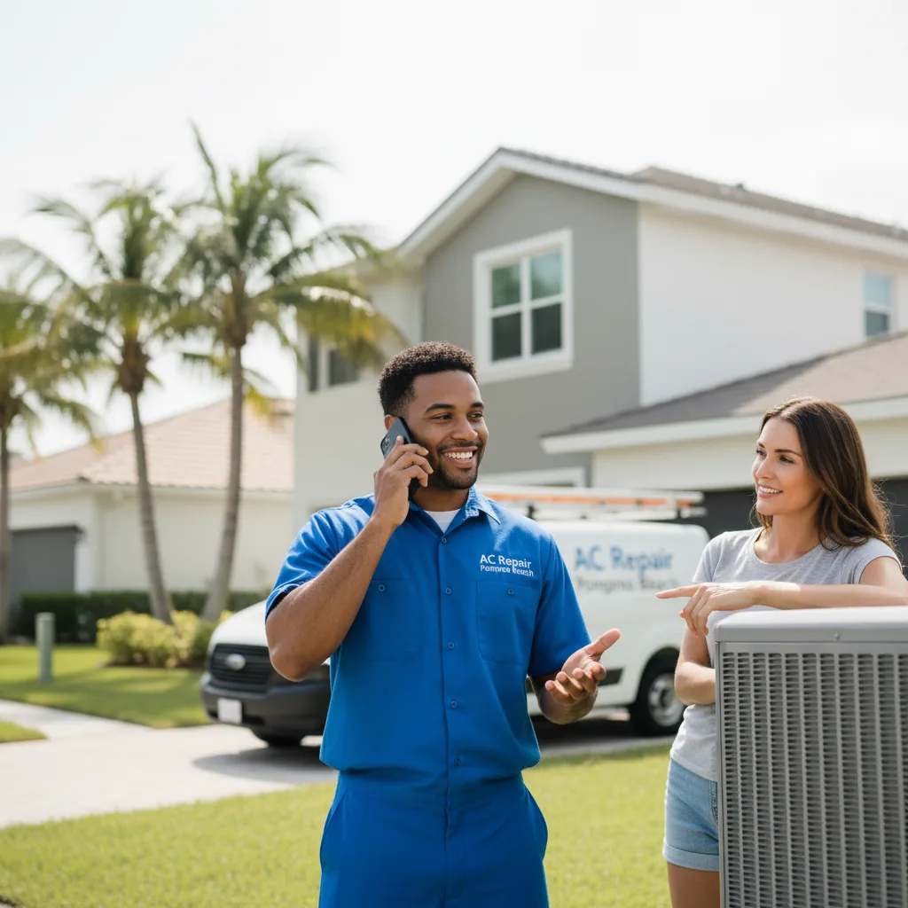 AC Repair Pompano Beach customer support in Stow